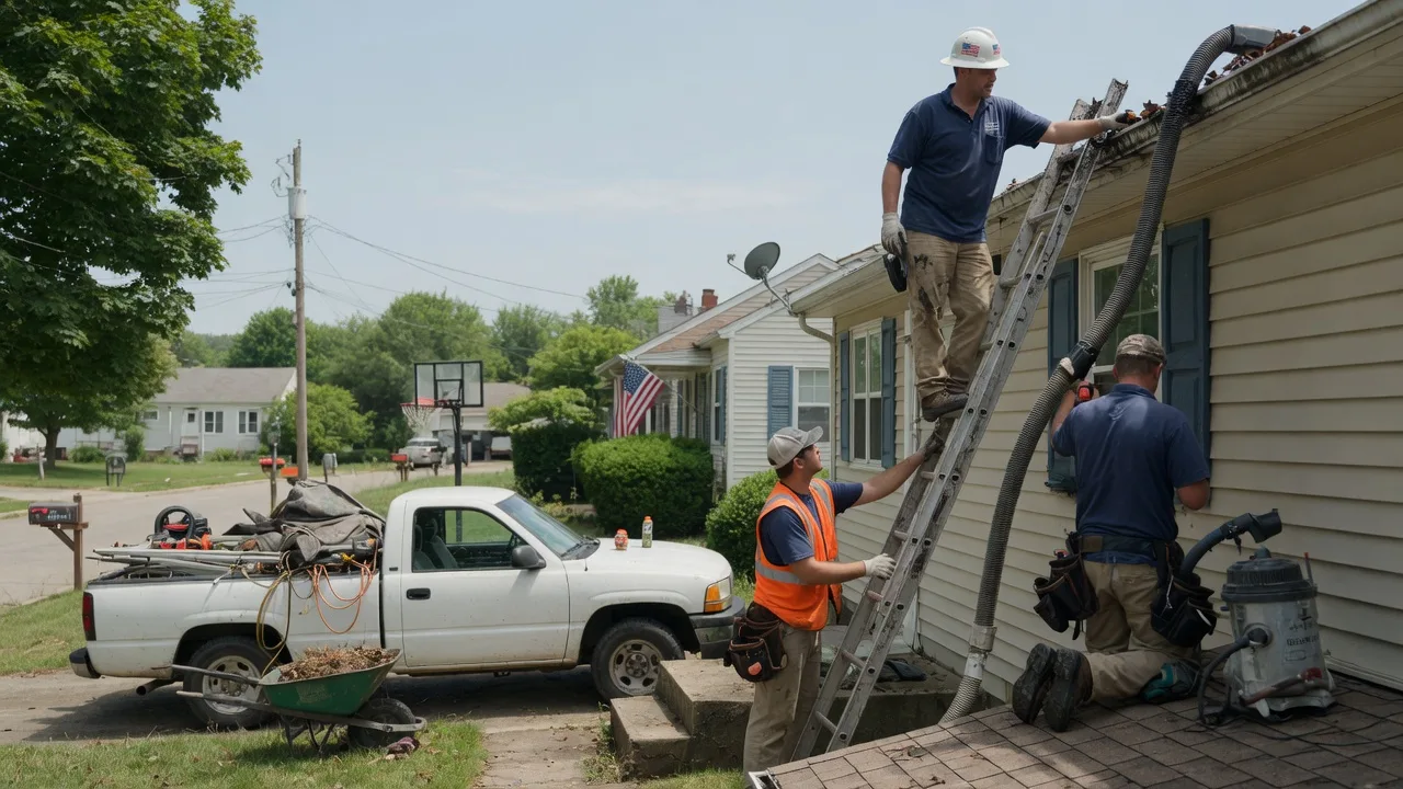 Gutter Installation in Herrick, IL near me